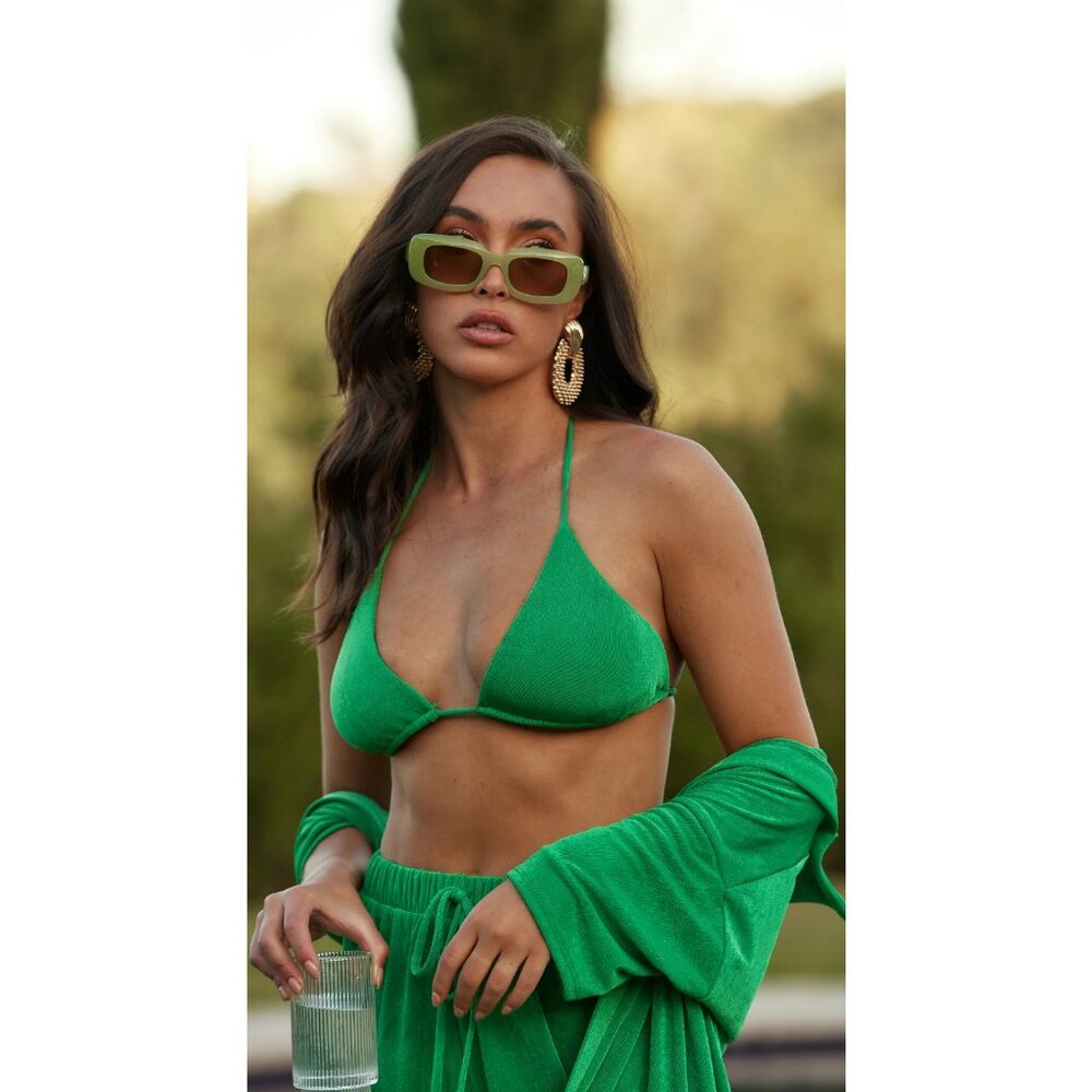 #289 12th Tribe San Domenico Green Bralette